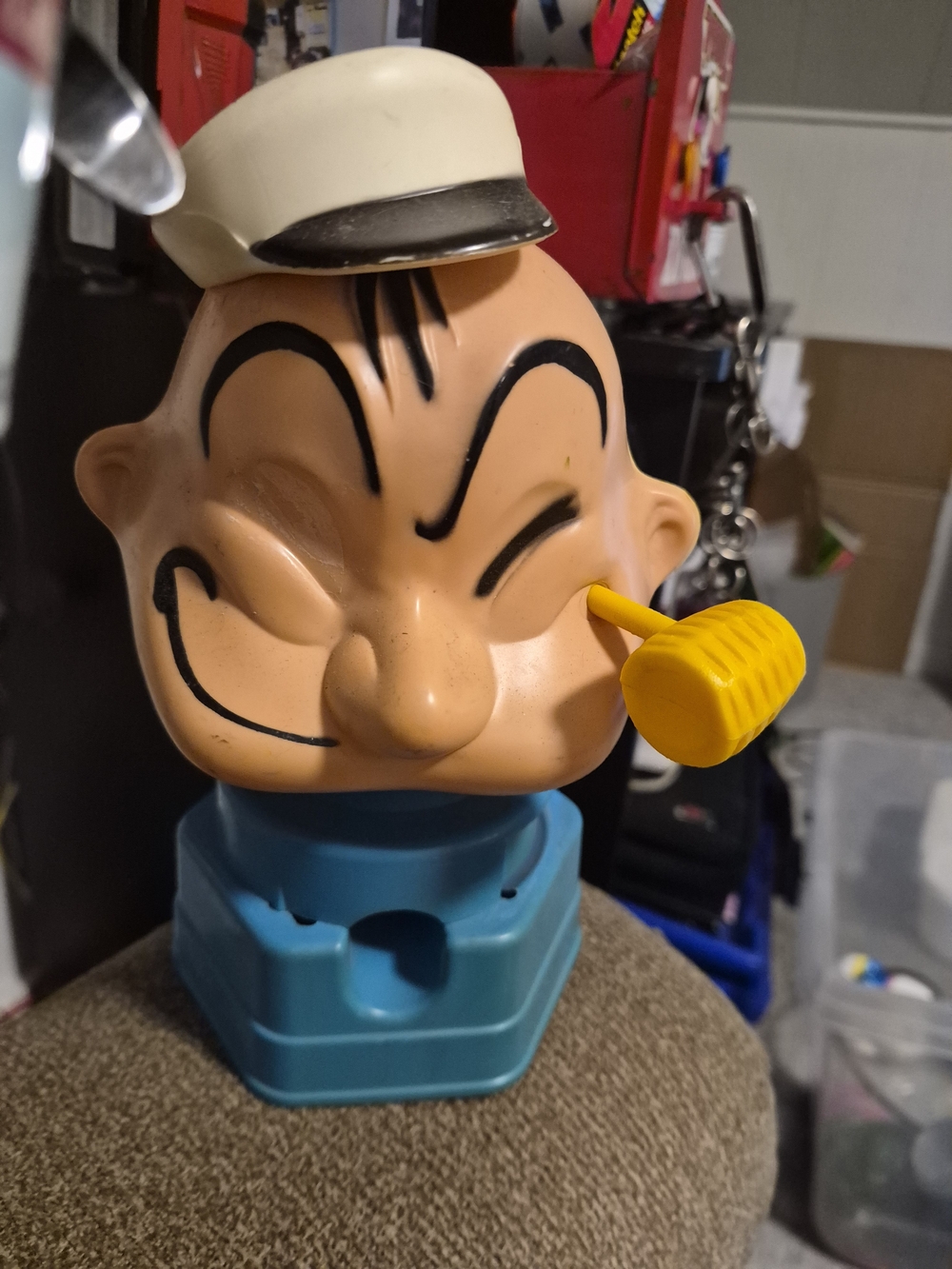 Hasbro Hammer-Action Face Toy - Yellow Hammer & Blue Base